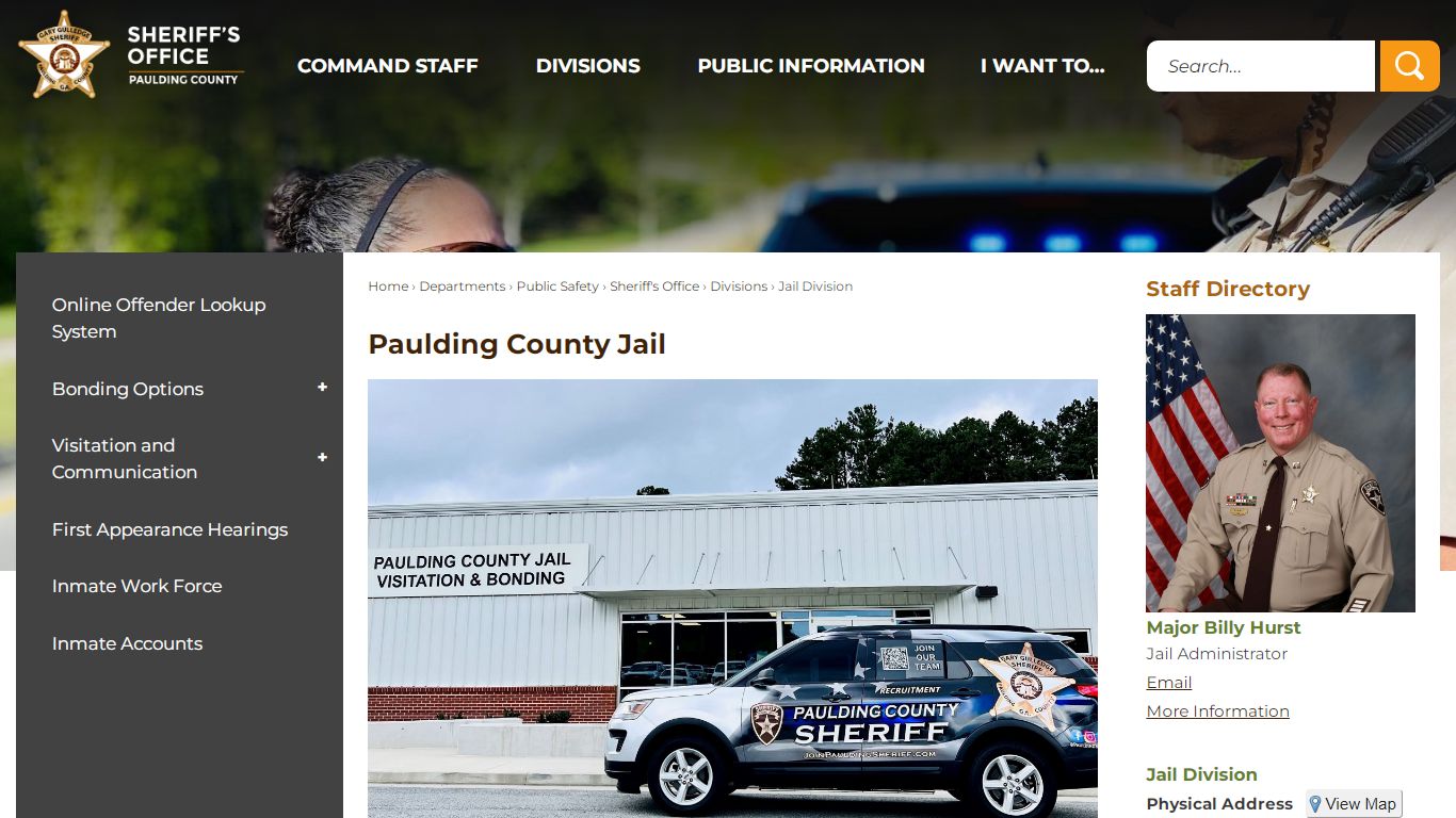 Paulding County Jail | Paulding County, GA